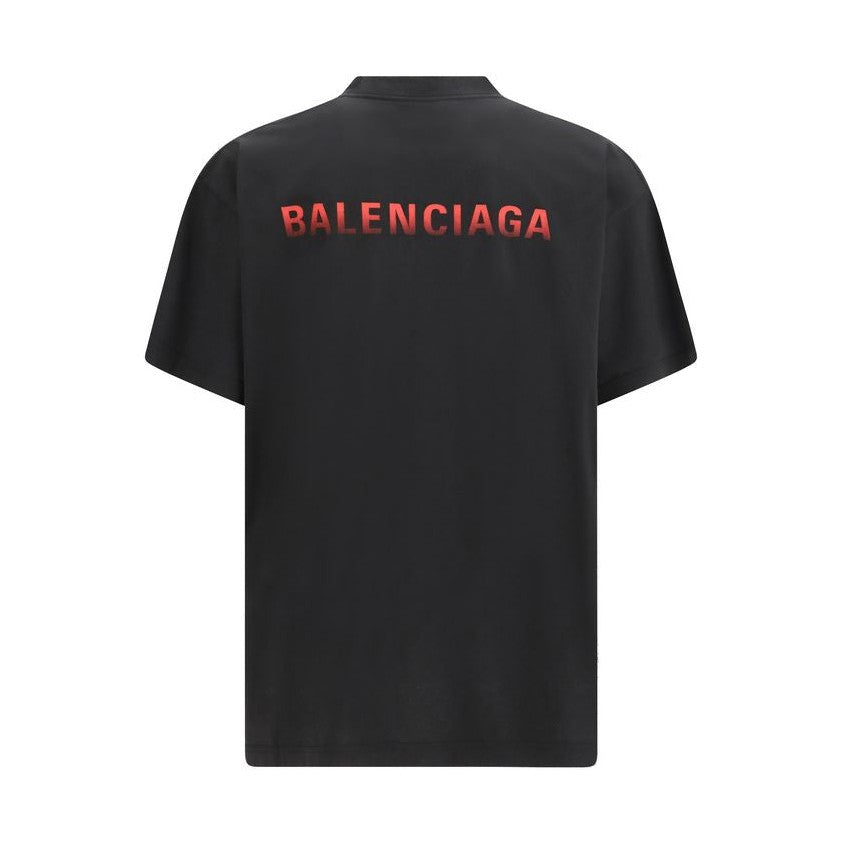 Black Cotton T-Shirt