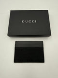 GUCCI GG Canvas Black Cardholder