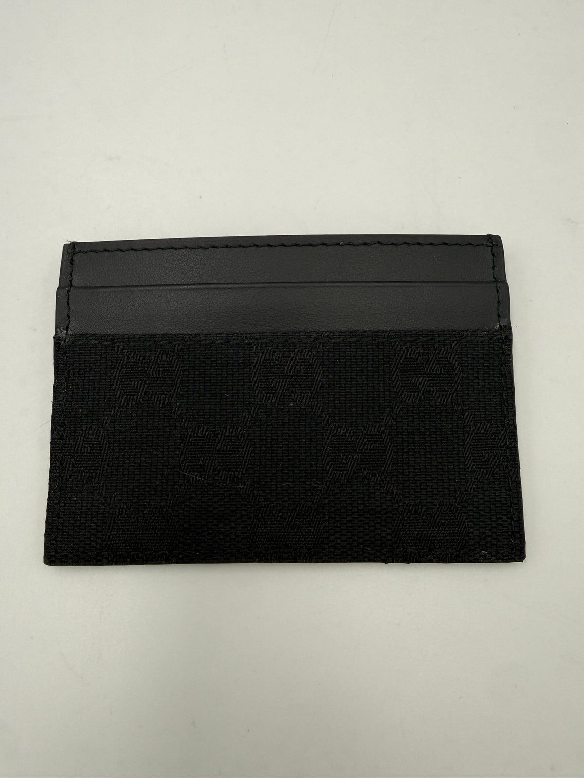 GUCCI GG Canvas Black Cardholder