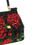 Red Cotton Handbag