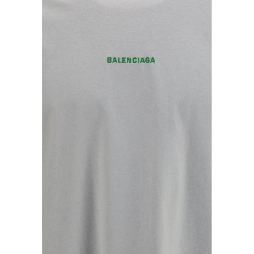 White Cotton Long Sleeve T-Shirt