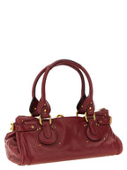 Bordeaux Buffalo Leather Shoulder Bag