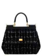 Black Cotton Handbag