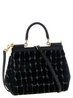 Black Cotton Handbag