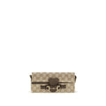 Beige Fabric Wallet