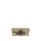 Beige Fabric Wallet