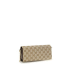 Beige Fabric Wallet