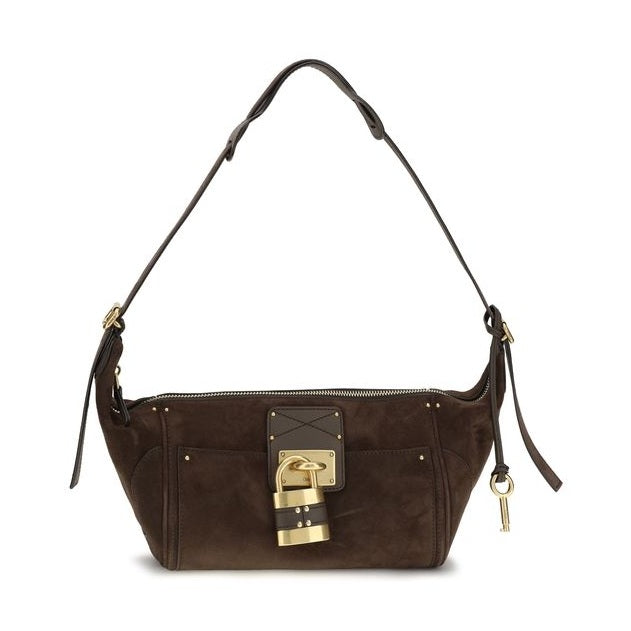 Brown Calf Leather Bos Taurus Shoulder Bag