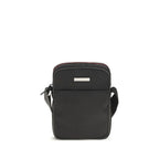 Black Fabric Shoulder Bag