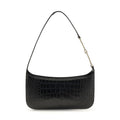 Black Calf Leather Bos Taurus Shoulder Bag
