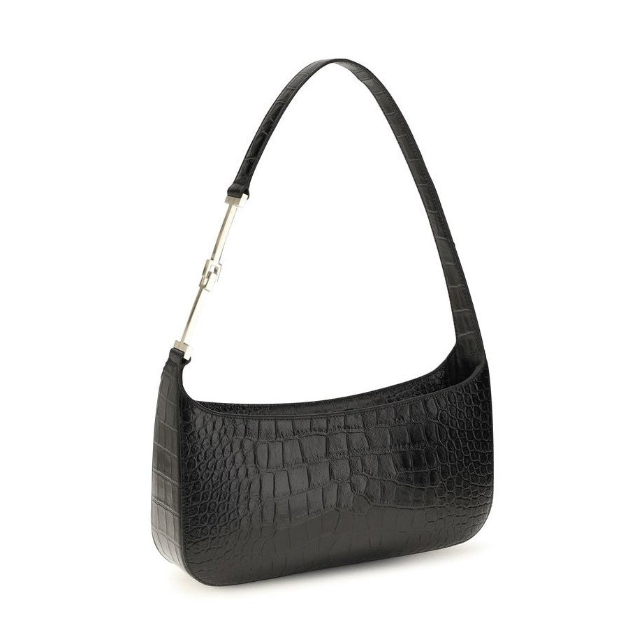 Black Calf Leather Bos Taurus Shoulder Bag