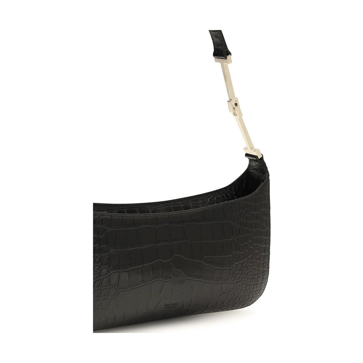 Black Calf Leather Bos Taurus Shoulder Bag