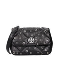 Black Leather Crossbody Bag
