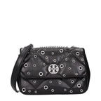 Black Leather Crossbody Bag