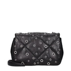 Black Leather Crossbody Bag