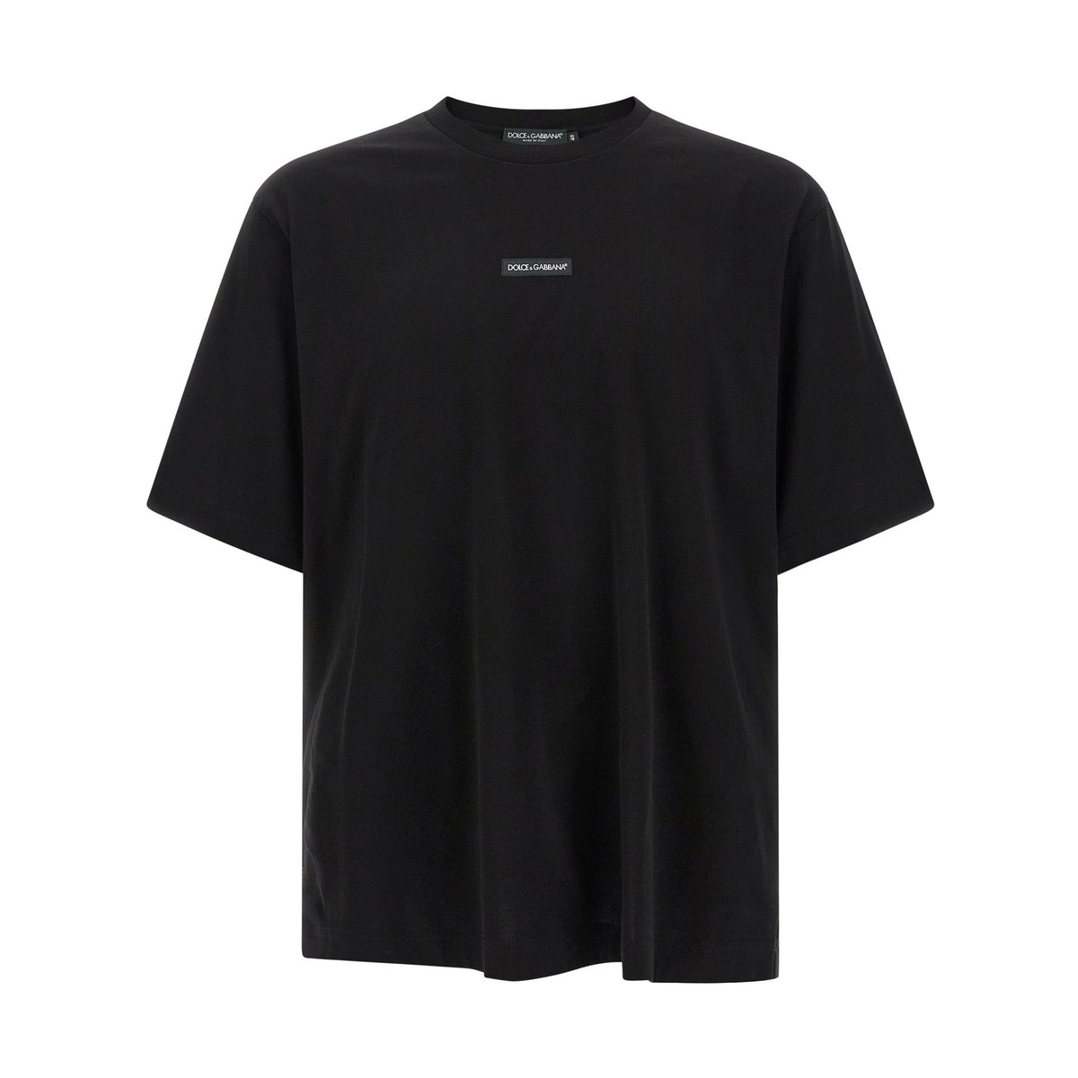 Black Cotton T-Shirt