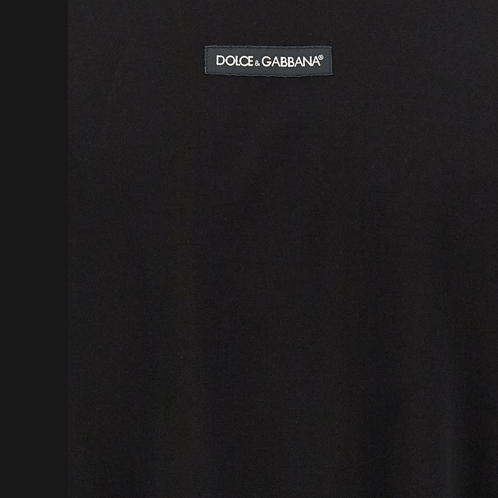 Black Cotton T-Shirt