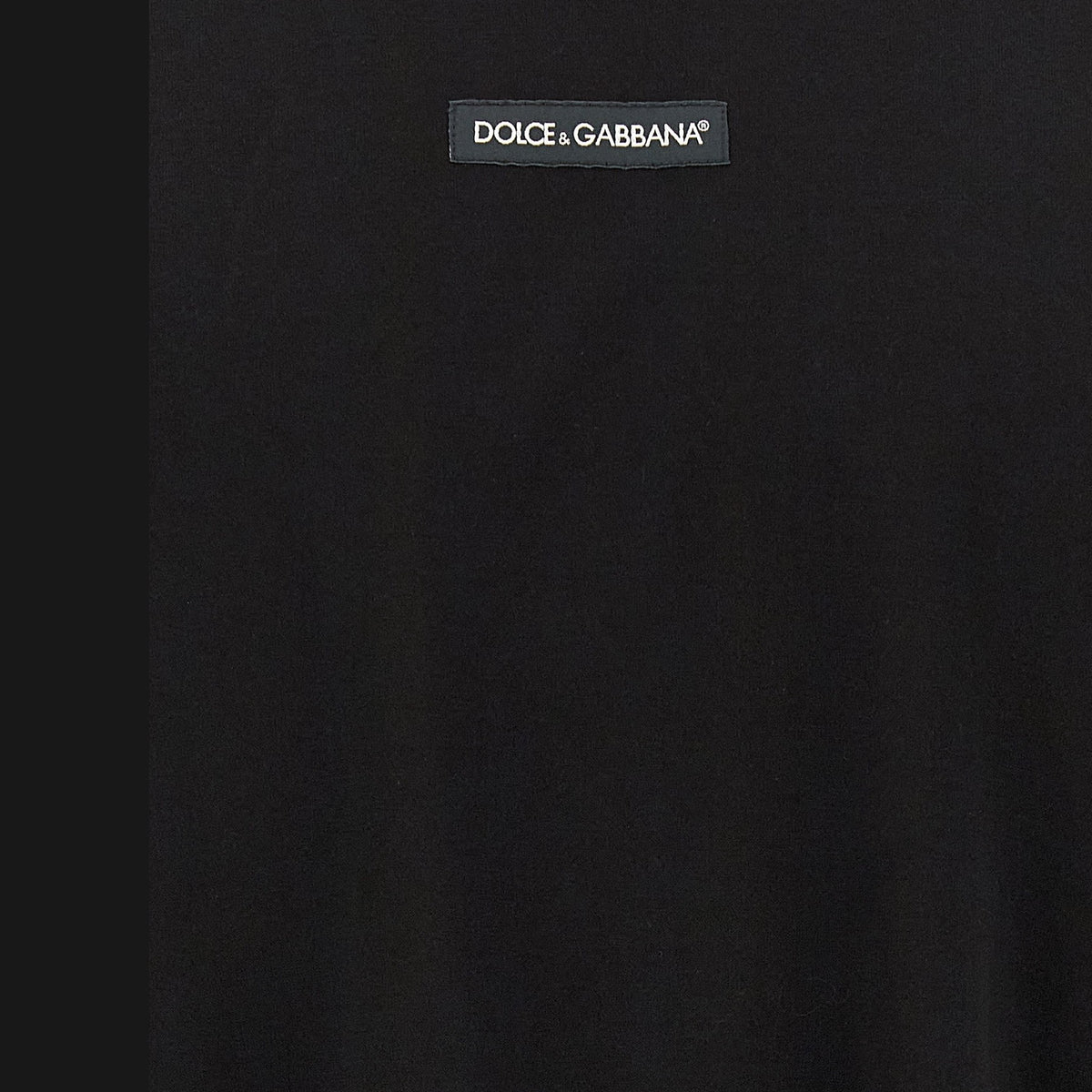 Black Cotton T-Shirt