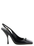 Black Calfskin High Heel Pumps