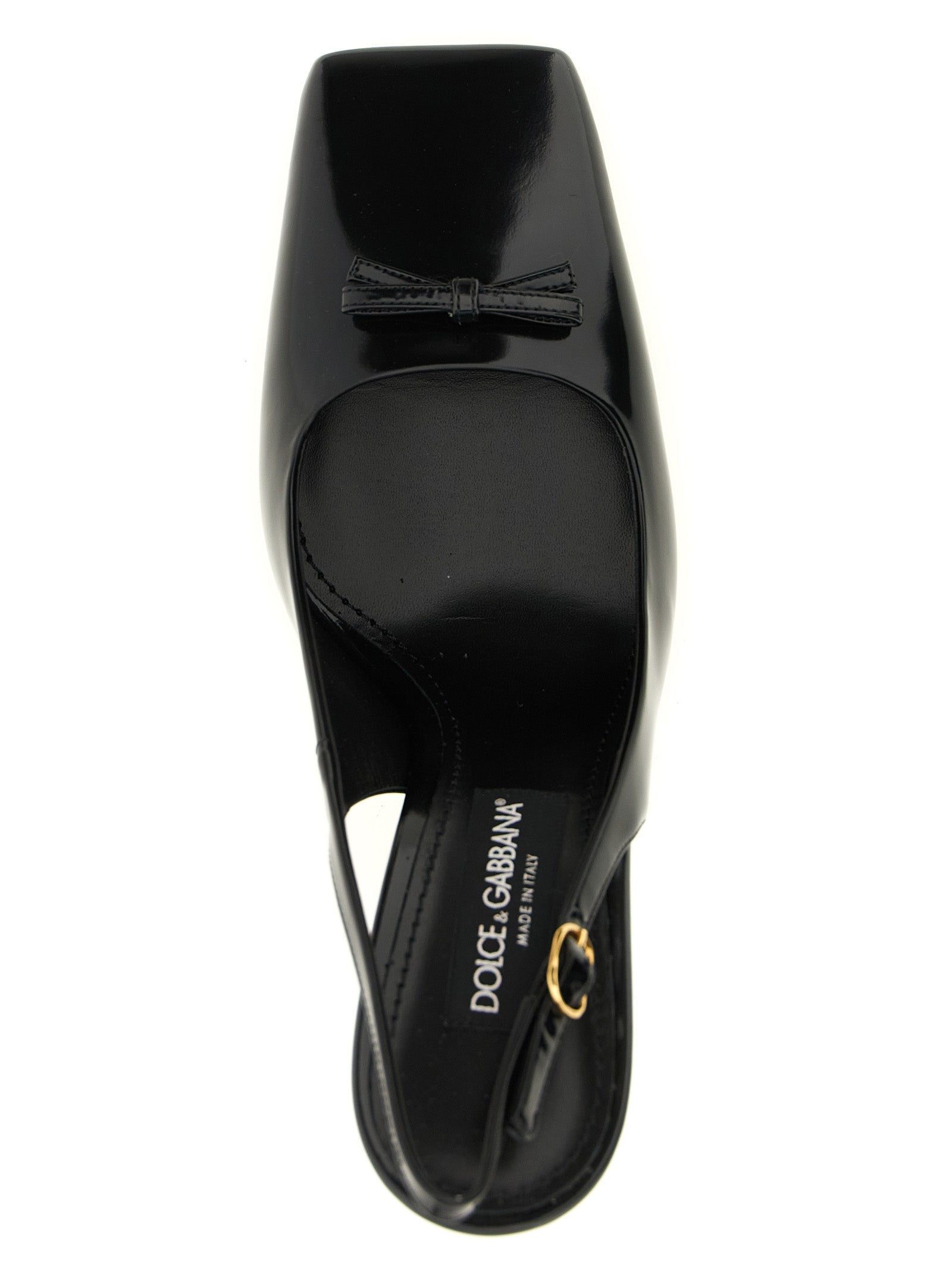 Black Calfskin High Heel Pumps