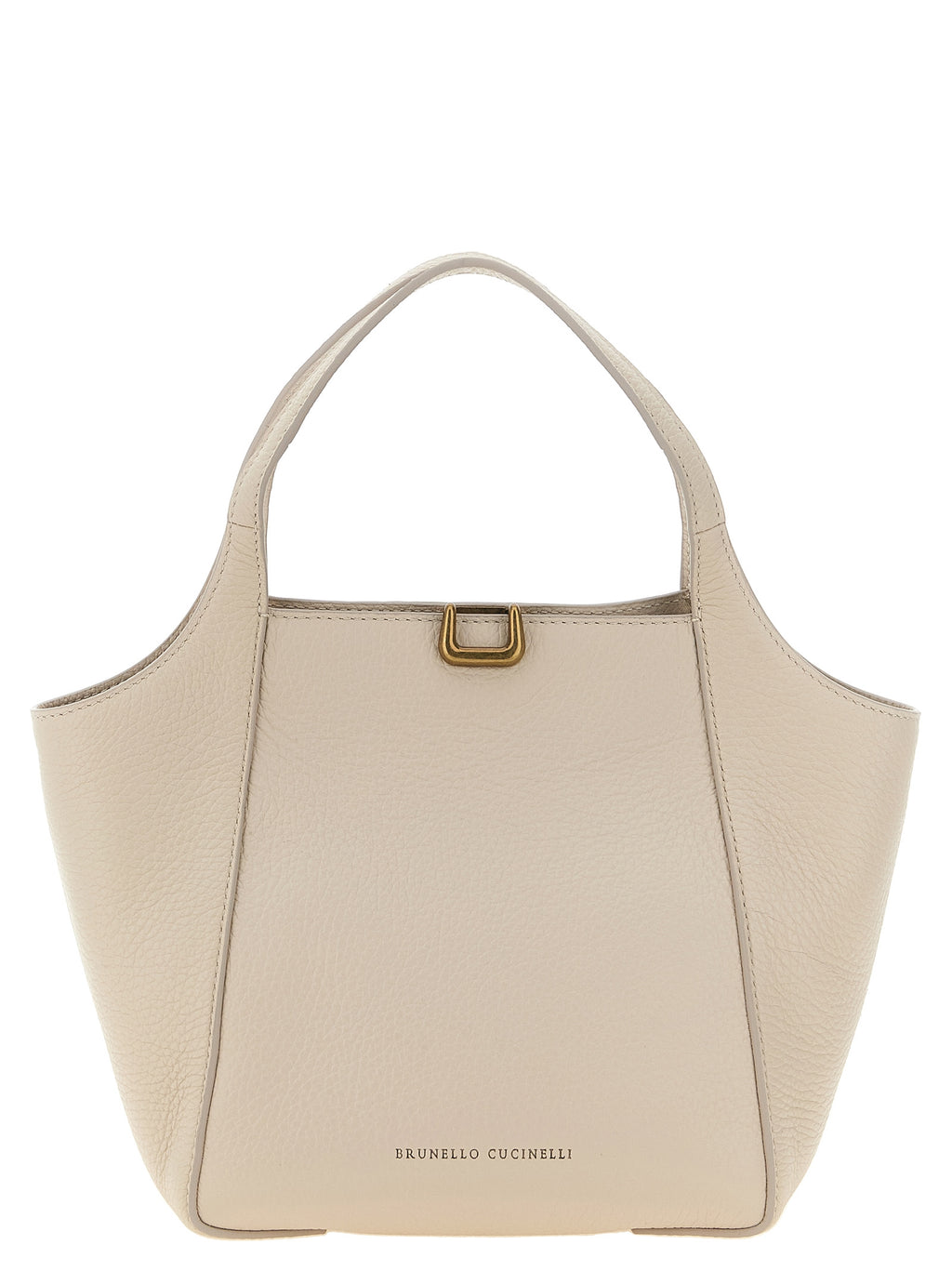 Beige Nubuc Leather Handbag