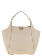 Beige Nubuc Leather Handbag