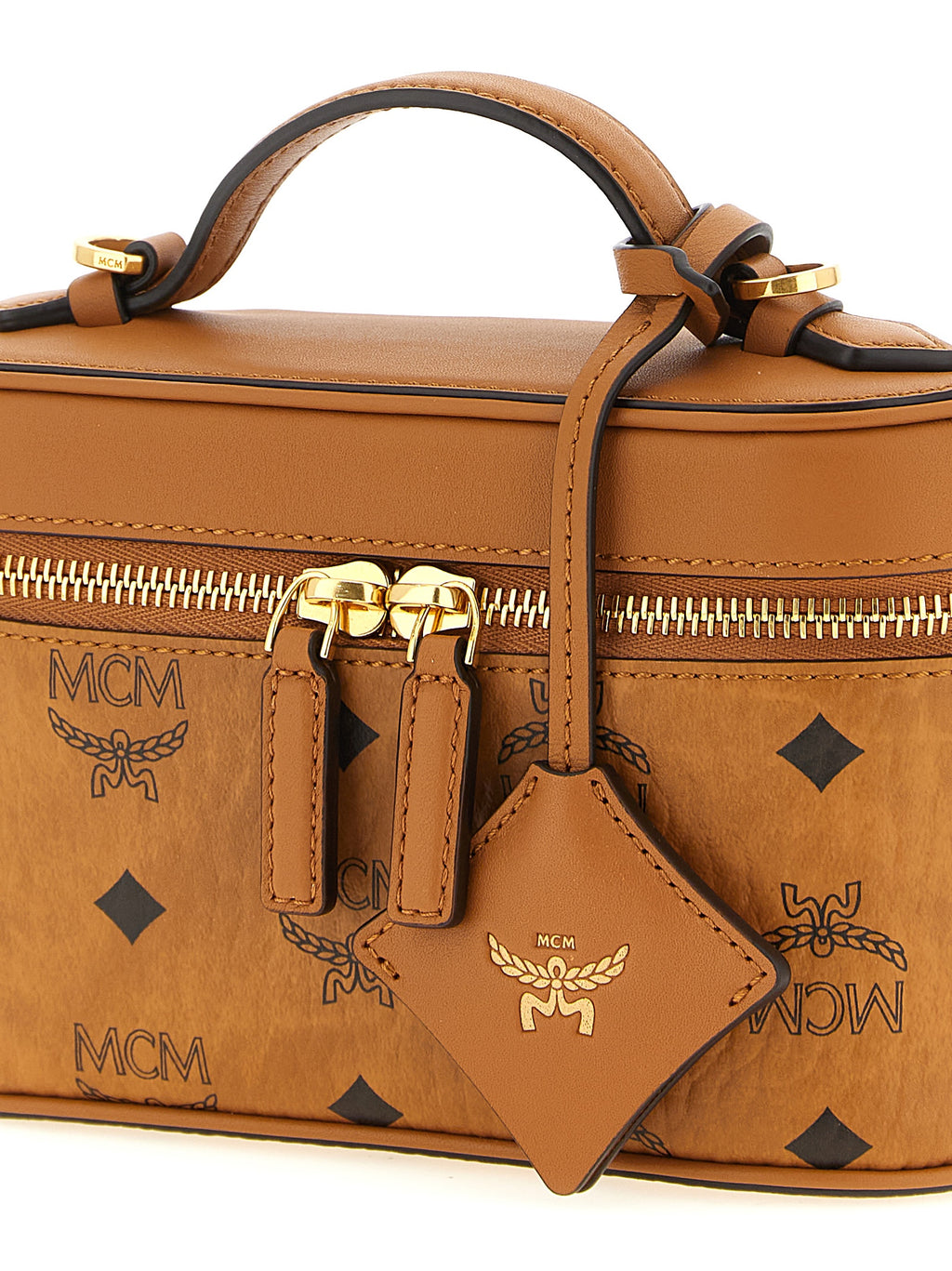 Brown Polyethylene Handbag