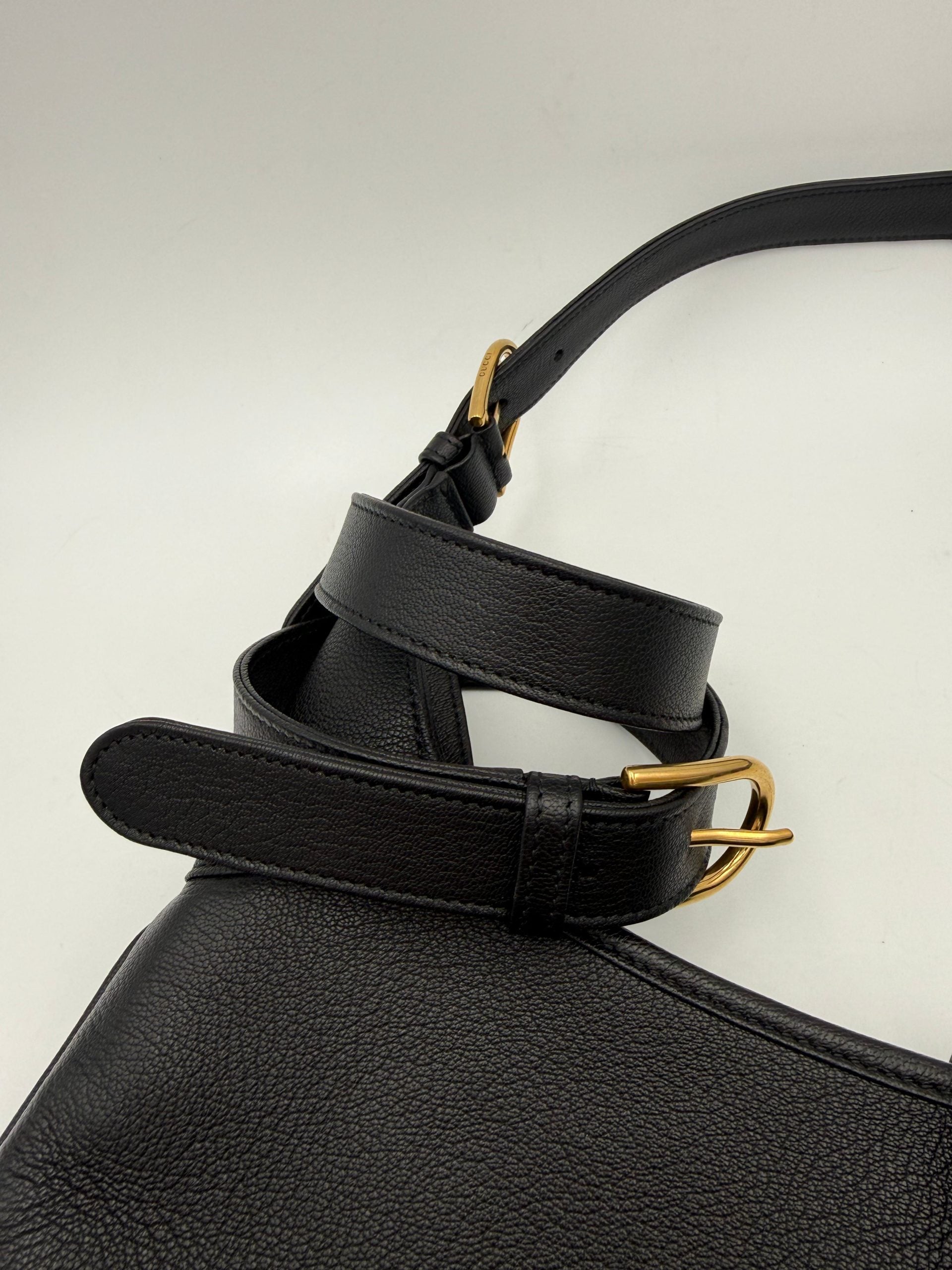 Bicolor Leather Handbag