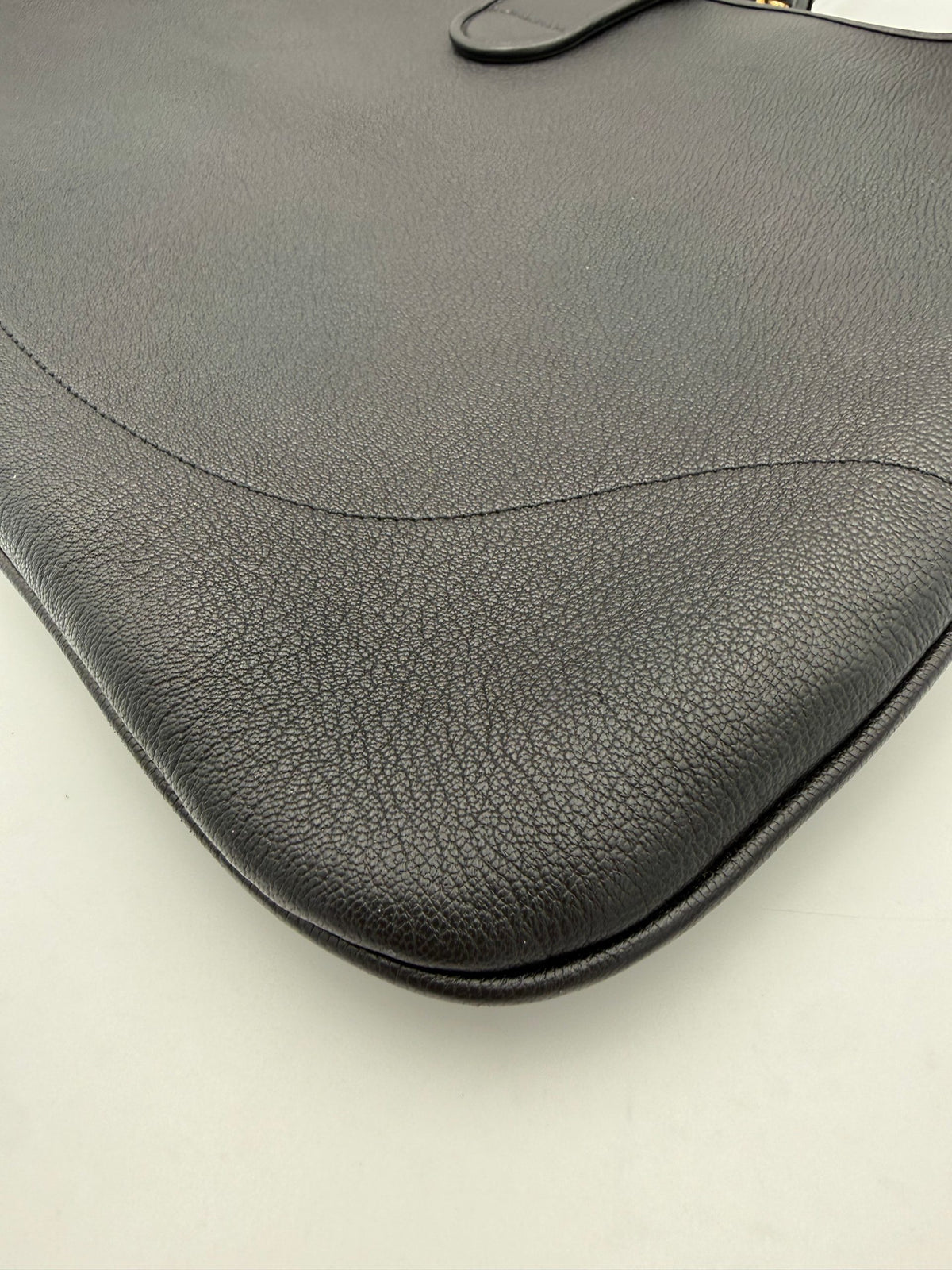 Bicolor Leather Handbag