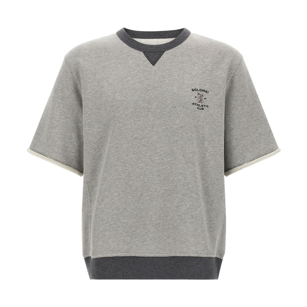 Gray Cotton Sweatshirt