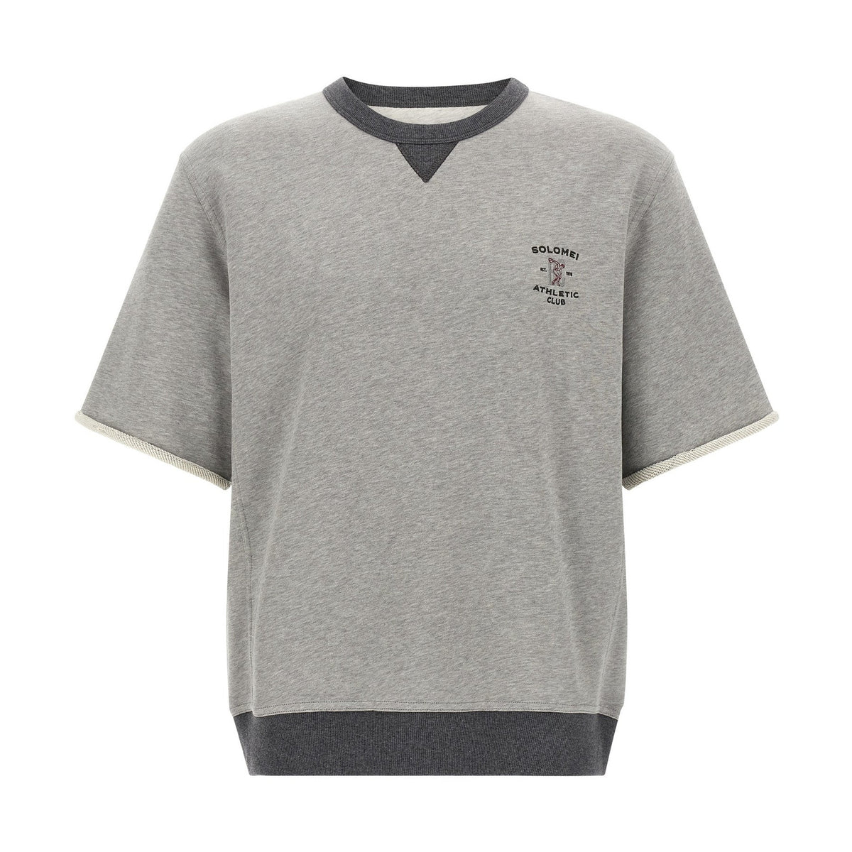 Gray Cotton Sweatshirt