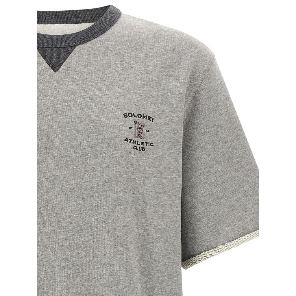 Gray Cotton Sweatshirt