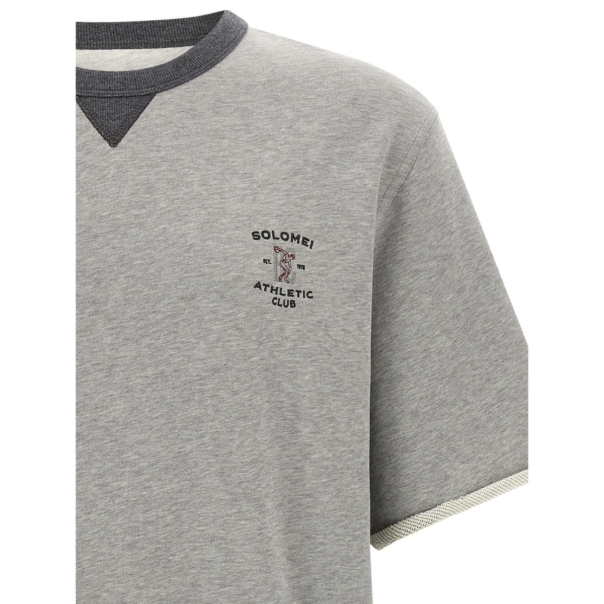 Gray Cotton Sweatshirt