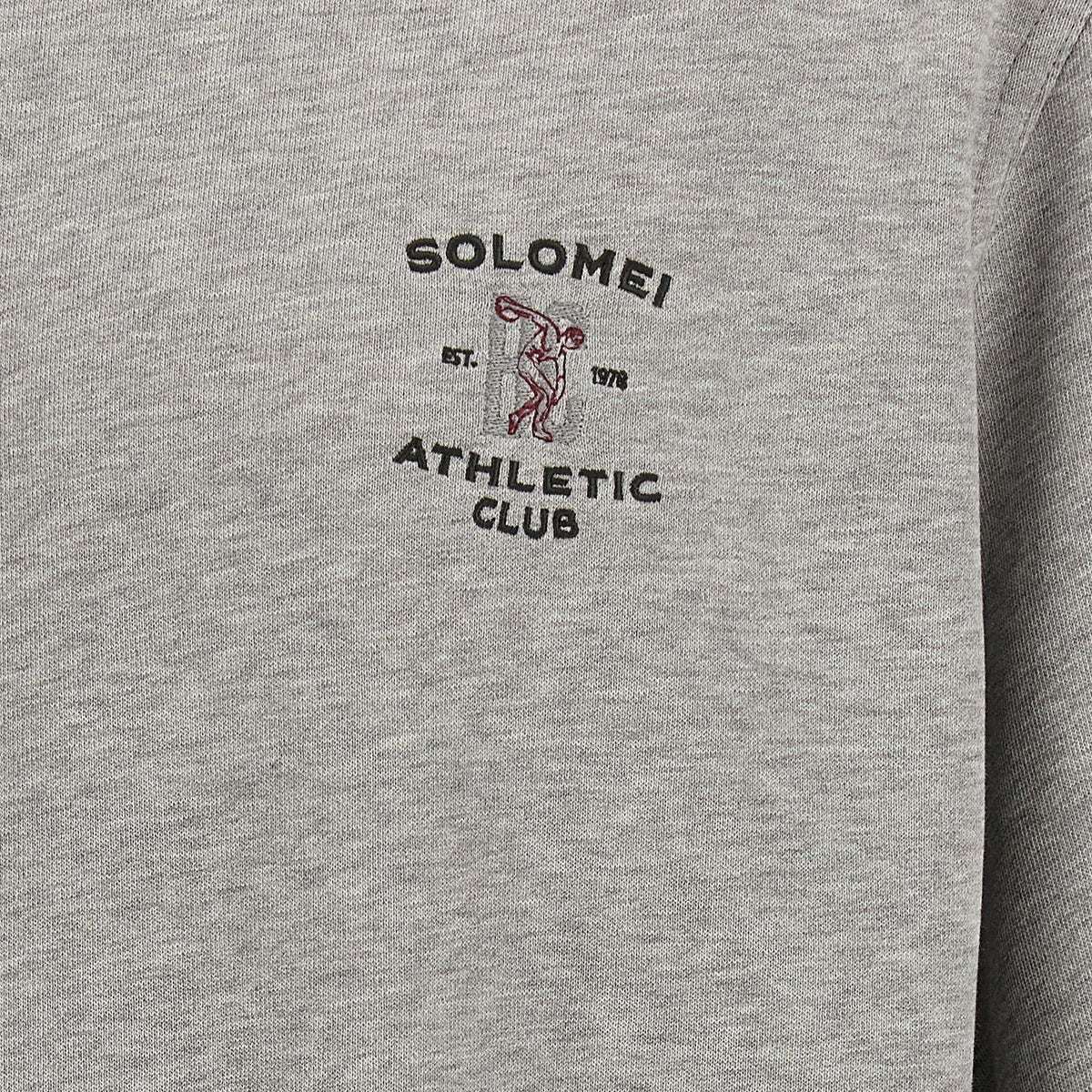 Gray Cotton Sweatshirt