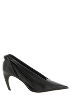 Black Calfskin High Heel Pumps