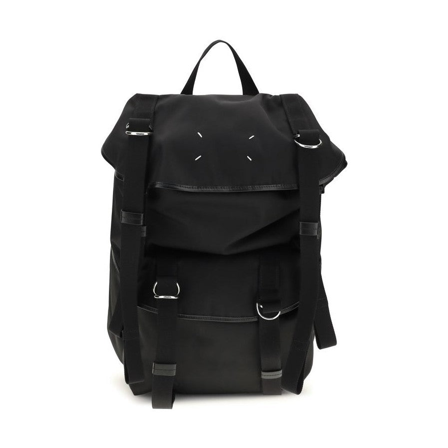 Black Nylon Backpack
