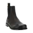 Brown Calfskin Chelsea Boots