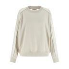 White Cotton Sweatshirt