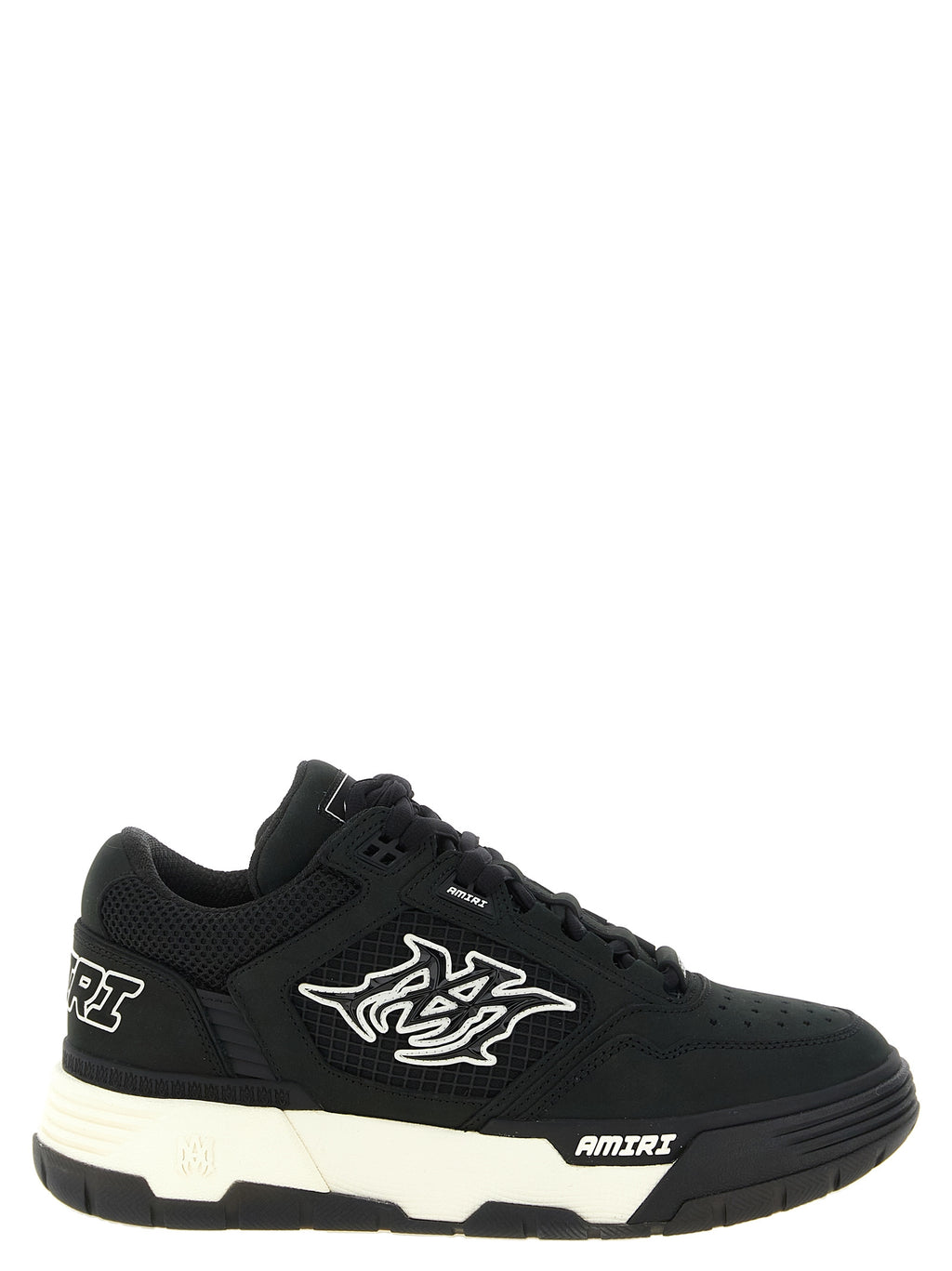 Bicolor Calfskin Athletic Sneakers