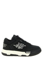 Bicolor Calfskin Athletic Sneakers