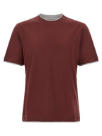 Bordeaux Cotton T-Shirt