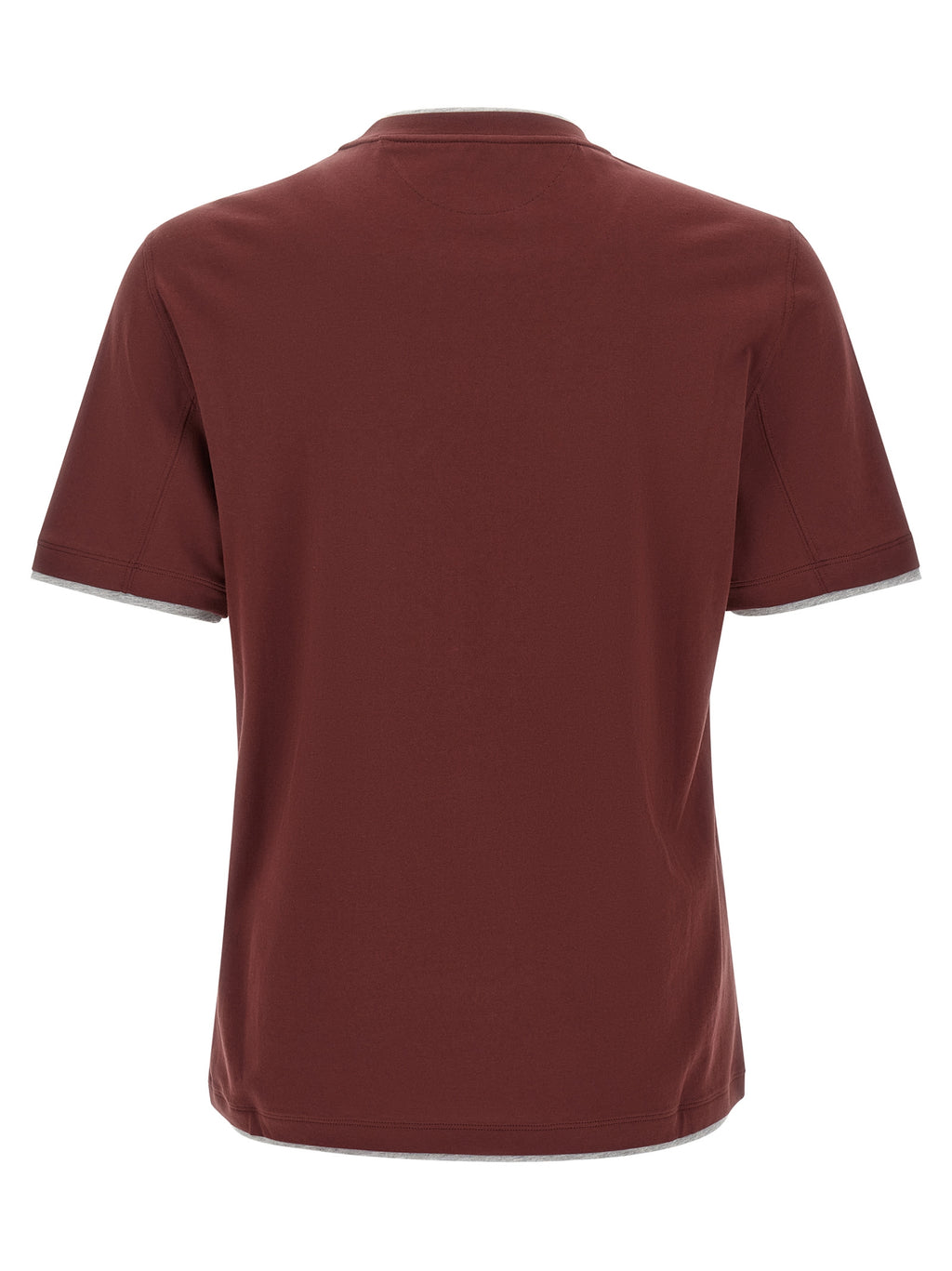 Bordeaux Cotton T-Shirt