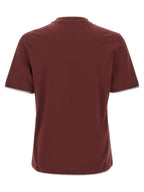 Bordeaux Cotton T-Shirt