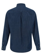 Blue Cotton Blouse