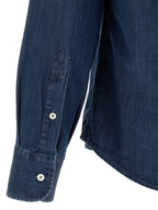 Blue Cotton Blouse