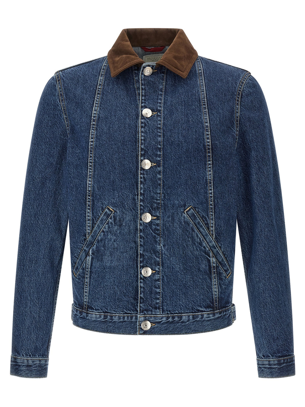 Blue Cotton Denim Jacket