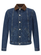 Blue Cotton Denim Jacket