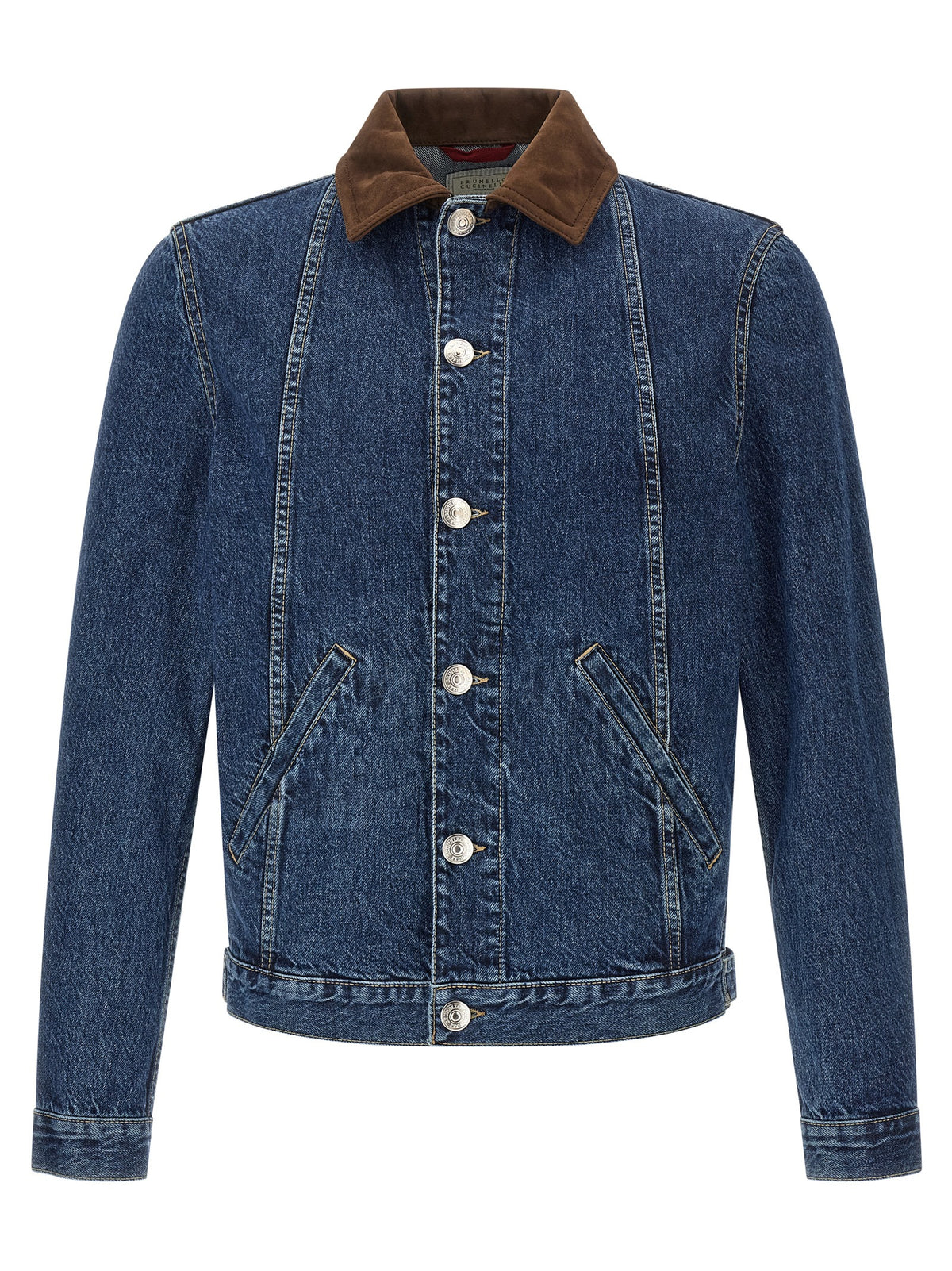 Blue Cotton Denim Jacket