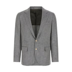 Gray Wool Blazer