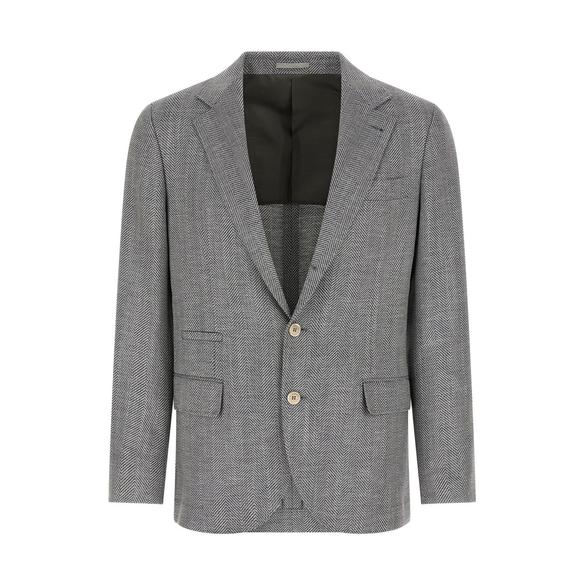 Gray Wool Blazer